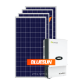 Bluesun Solar PV Solutions 10 KW Home Solar System 100KW 500KW 600KW 1MW Solar Plant grid tie solar energy system on promotion